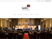 Tablet Screenshot of keito.com.au